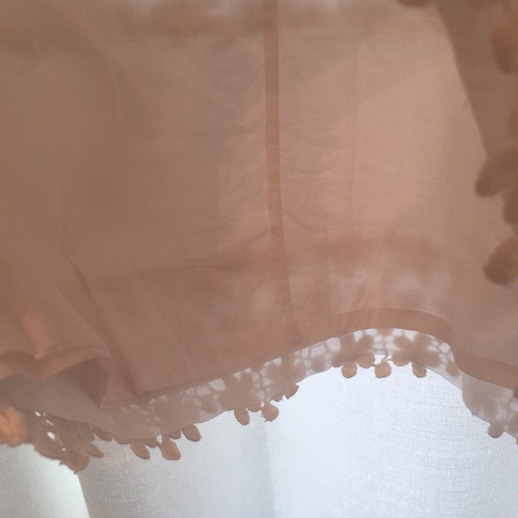 White Lace Stripe Panel Dress JCrew Factory - Picture 6 of 8